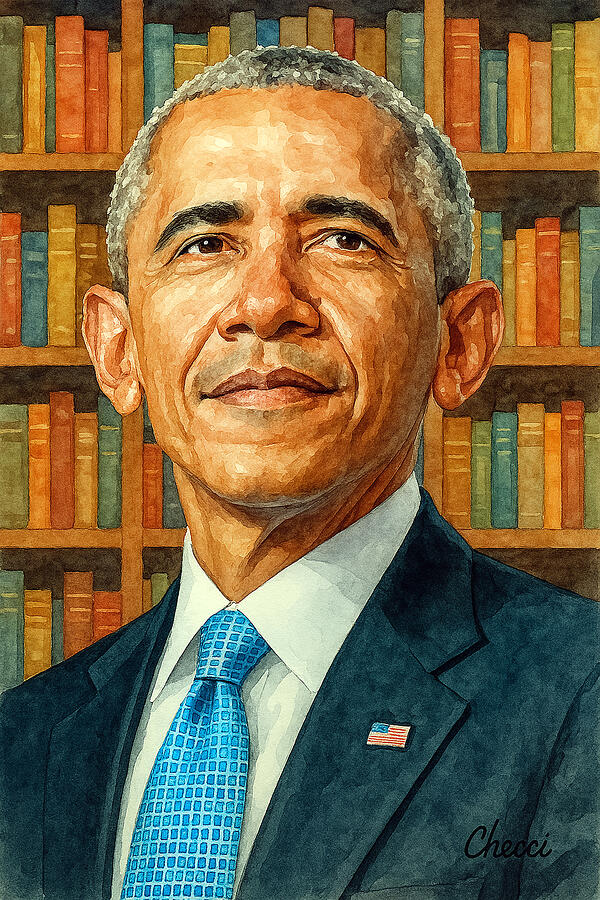Barack Obama Digital Art by We The People Prints Barack Obama Digital Art by We The People Prints