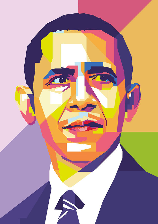 Barack Obama Pop Art Digital Art by David Mitchell - Fine Art America