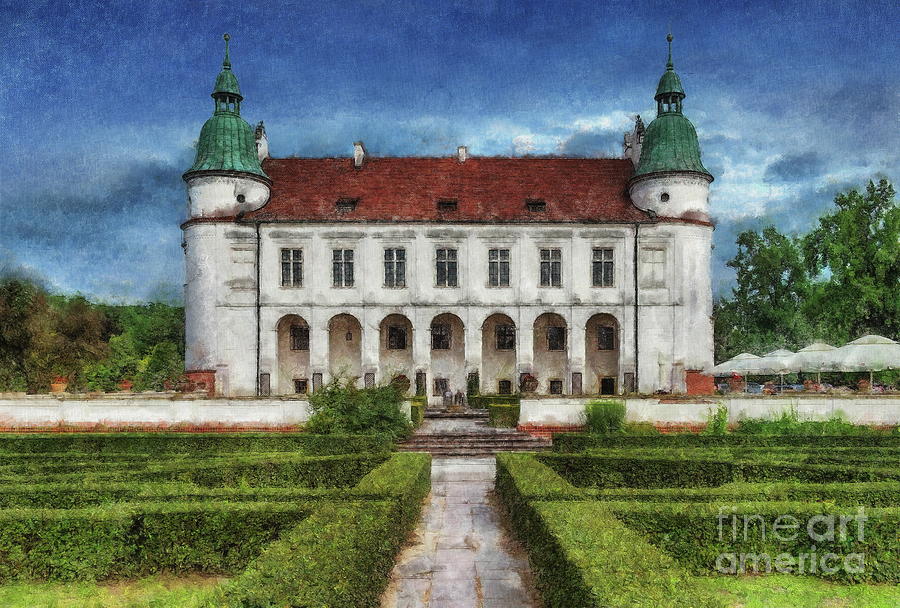 Baranow Sandomierski Castle, Poland  Digital Art by Jerzy Czyz