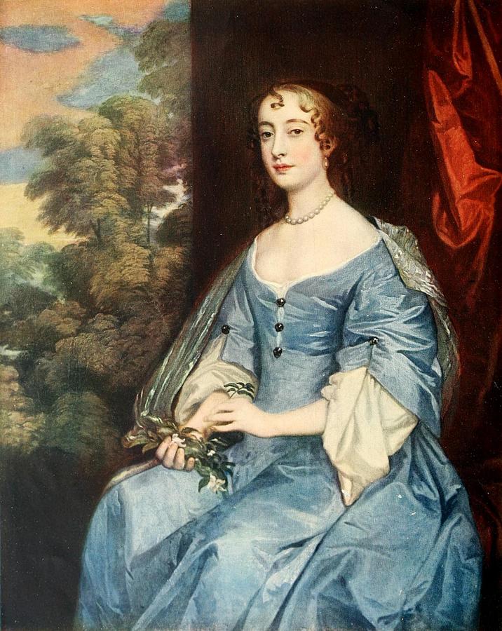 Barbara Countess Of Castlemaine Painting By Sir Peter Lely - Fine Art 