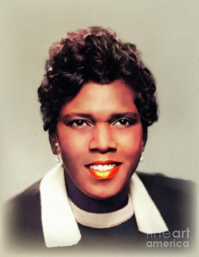 Barbara Jordan, Civil Rights Painting By Esoterica Art Agency - Pixels