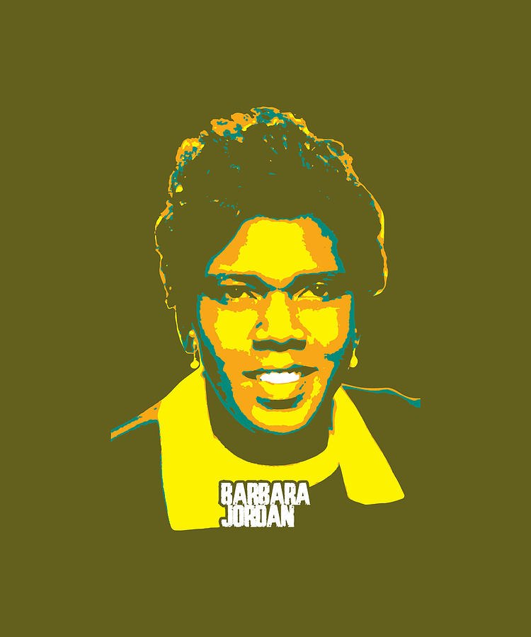 Barbara Jordan Digital Art by Kha Dieu Vuong