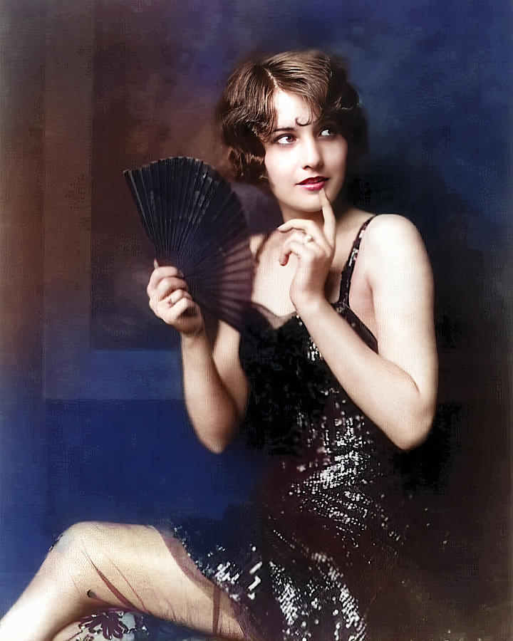 Barbara Stanwyck - Ziegfeld Girl Digital Art by Chuck Staley