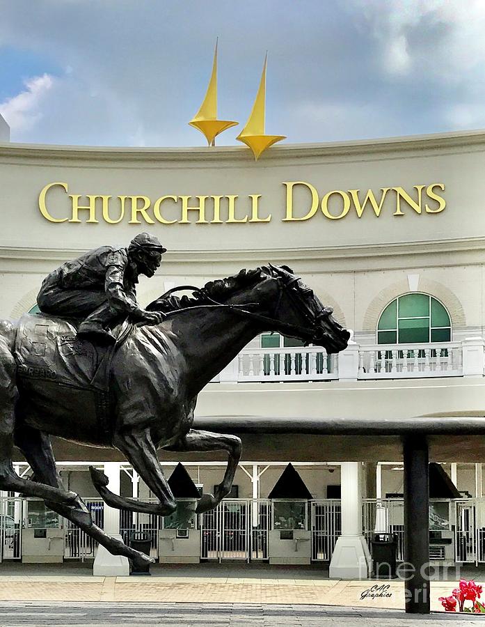 Barbaro Churchill Downs 1 Photograph by CAC Graphics