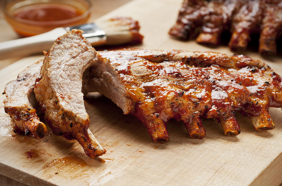 Barbecue Ribs Photograph by Mphillips007