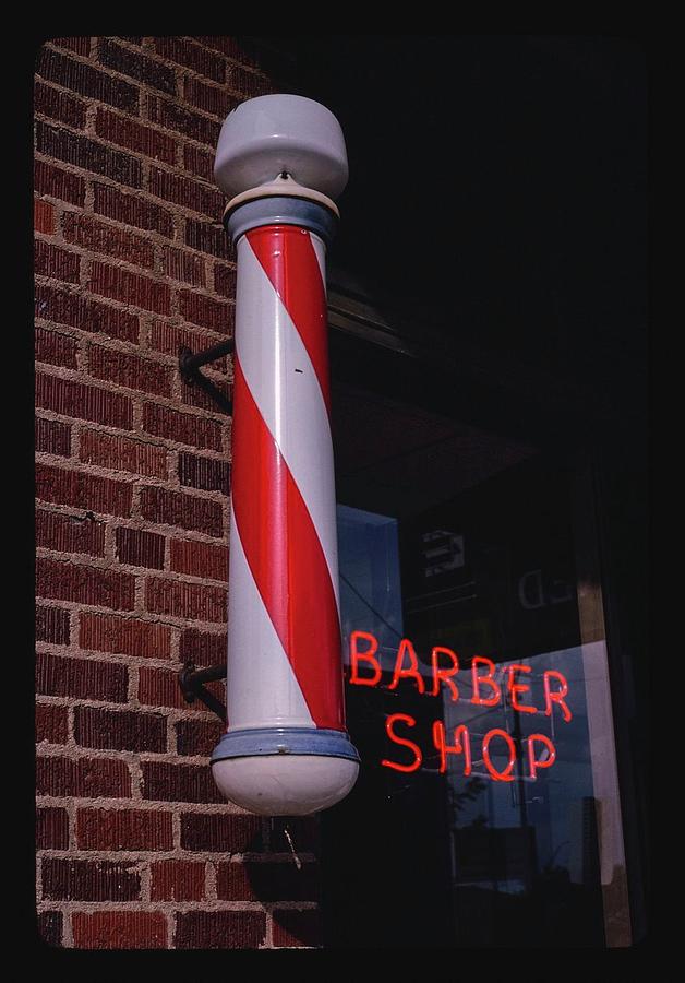 Barber Pole Gunsmoke Avenue Dodge City Kansas 1979 Photography In High 