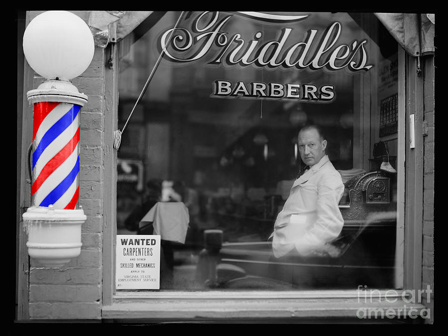 Barber Shop Series 01 Photograph by Carlos Diaz