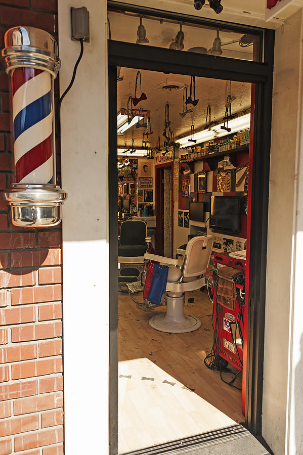 Barber Shop Photograph by Jmoor17
