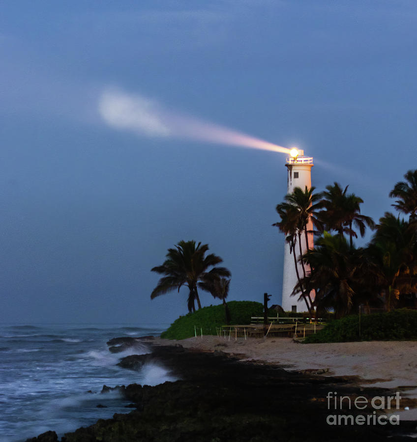 Lighthouse Photograph - Barbers Point Lighthouse 5.1710-2 by Stephen Parker