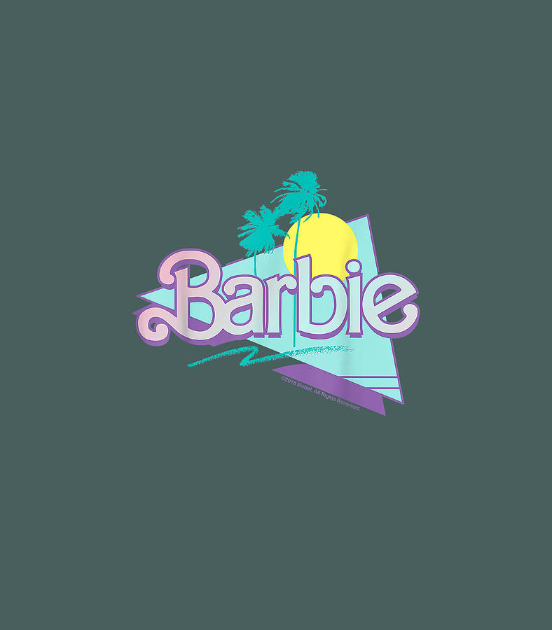 Barbie 90S Barbie Logo Digital Art by Romi Frieda - Fine Art America