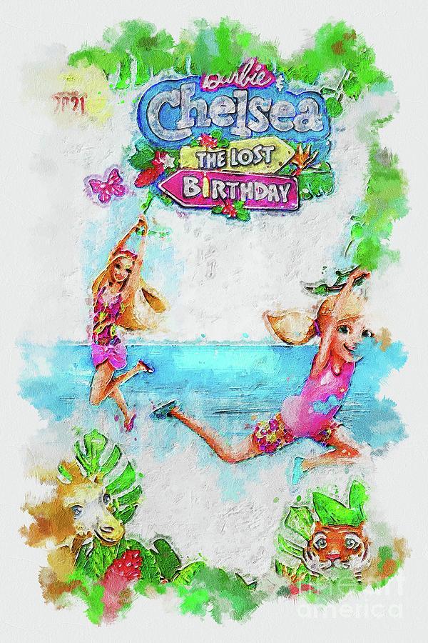 Barbie Chelsea The Lost Birthday Painting by Emelia Marquardt - Pixels