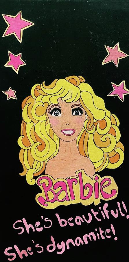 painting for barbie