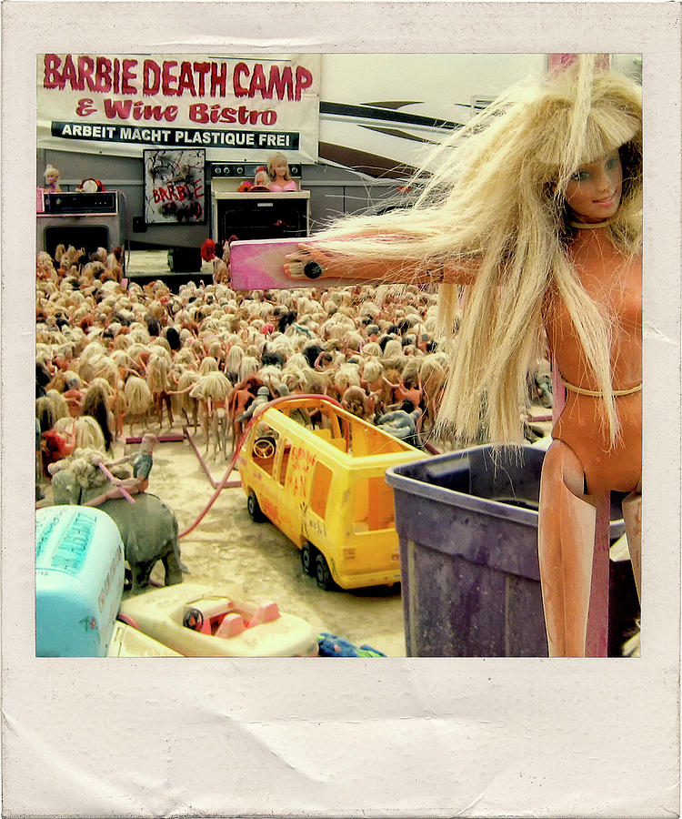 Barbie Summer Camp Polaroid Photograph by Dominic Piperata