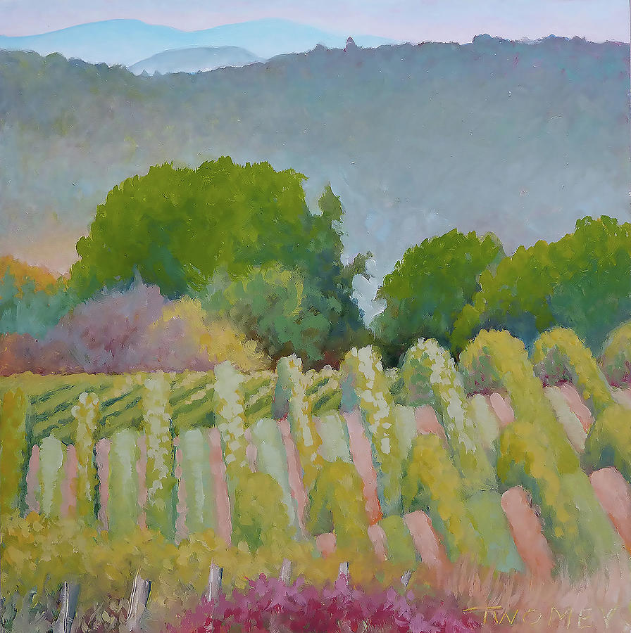 Fall Painting - Barboursville Vineyards 1 by Catherine Twomey