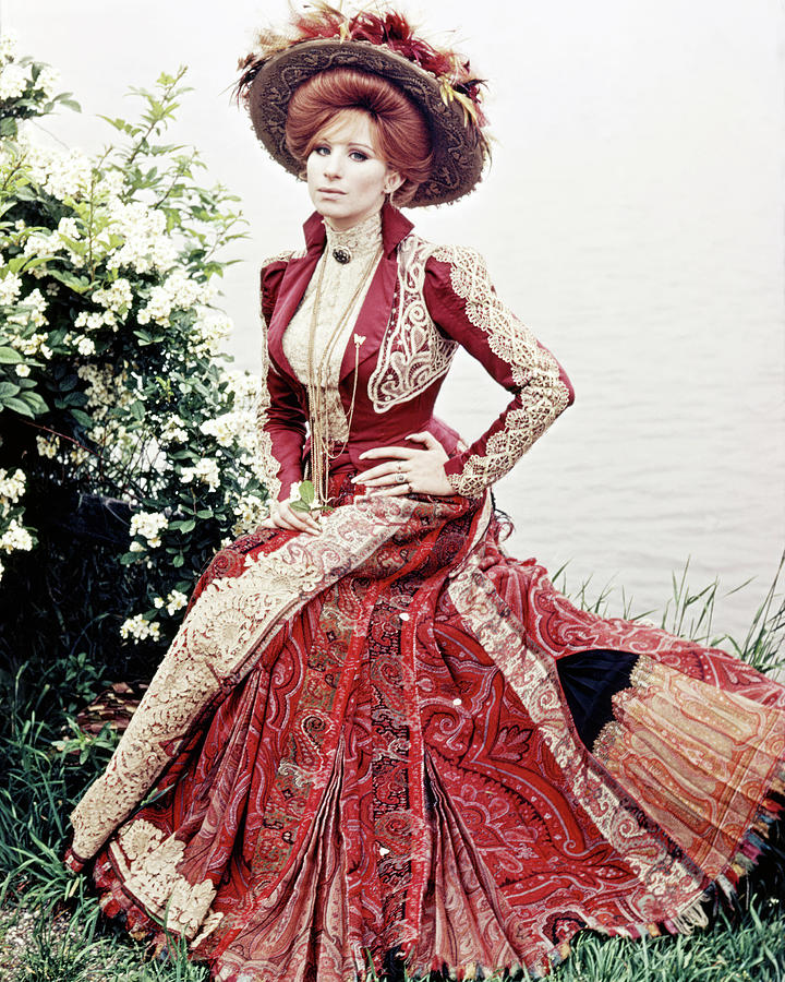 BARBRA STREISAND in HELLO, DOLLY -1969-, directed by GENE KELLY. Photograph by Album