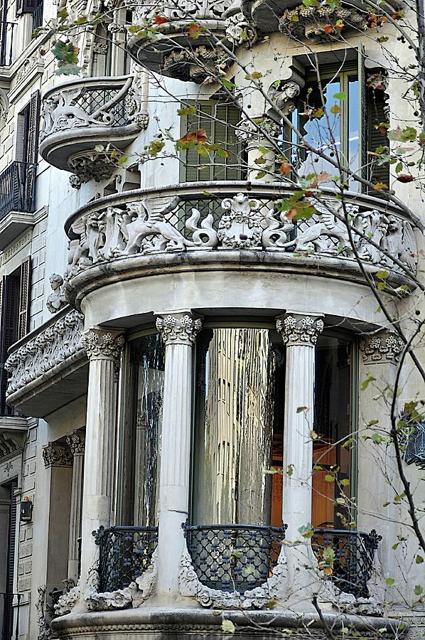 Barcelona Photograph - Barcelona Architecture 25 by John Hughes