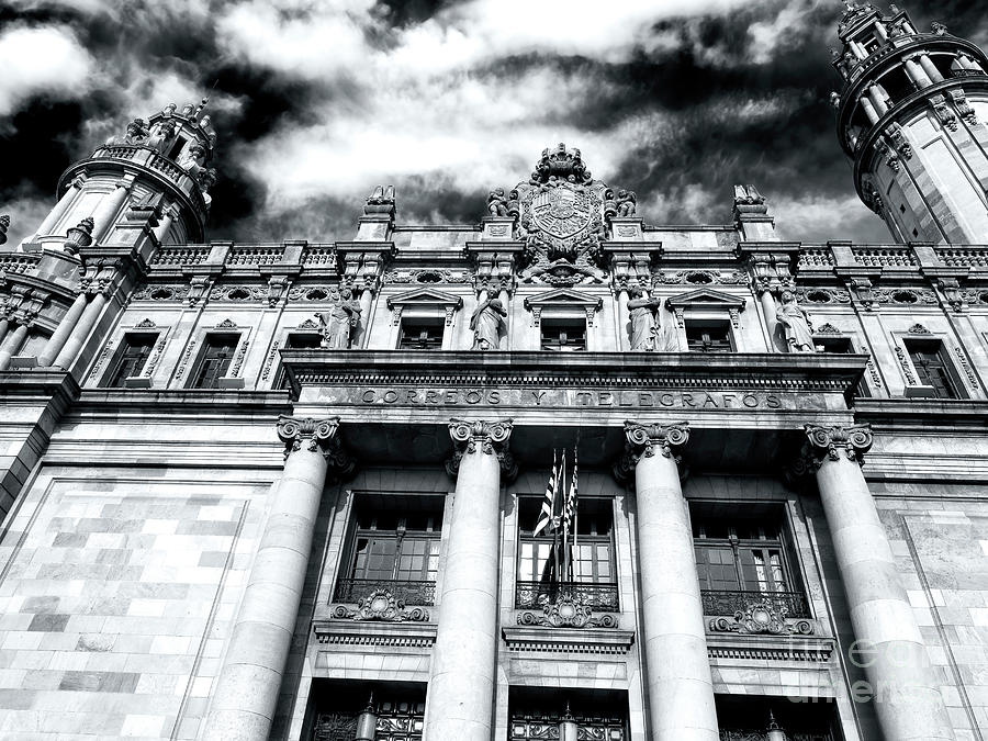 Barcelona Central Post Office in Spain Photograph by John Rizzuto