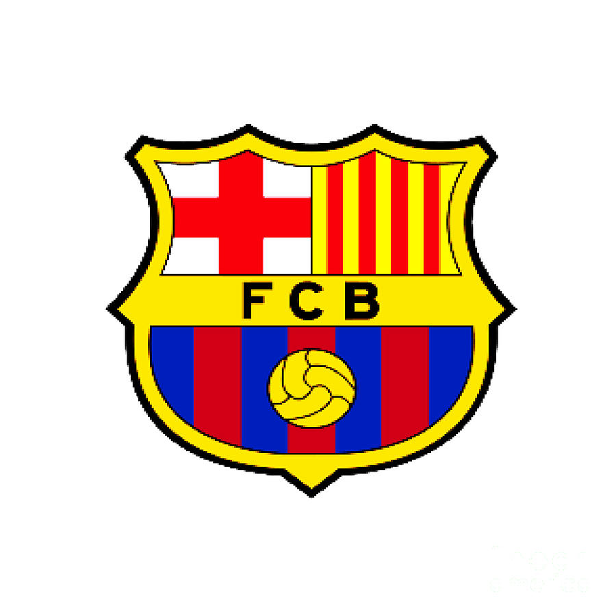 Barcelona Club Logos Digital Art by Danilo | Fine Art America