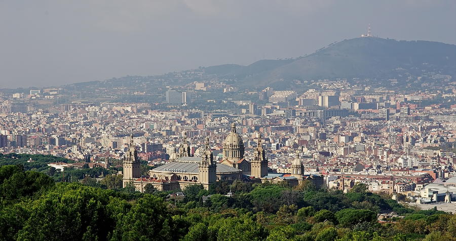 Barcelona from the Museu Nacional by Jordan Paw Barcelona from the Museu Nacional by Jordan Paw