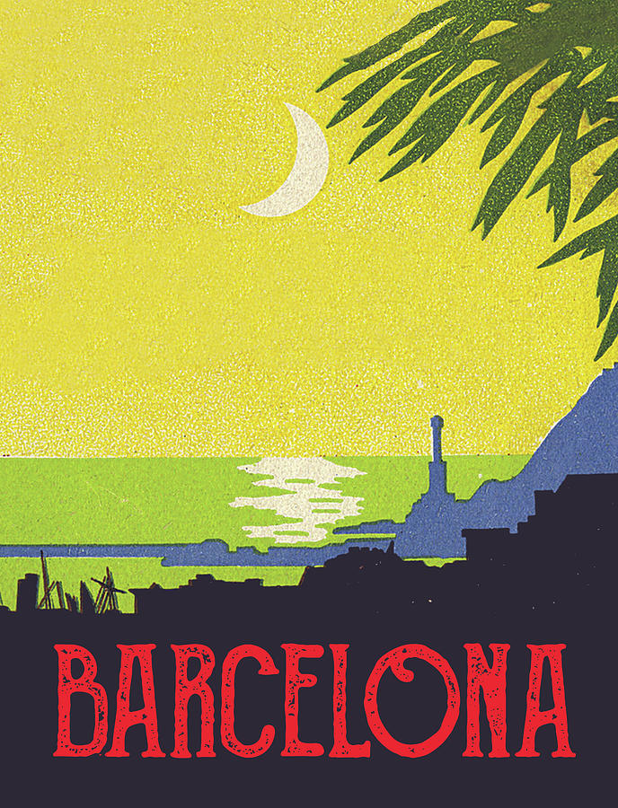 Barcelona Digital Art by Long Shot