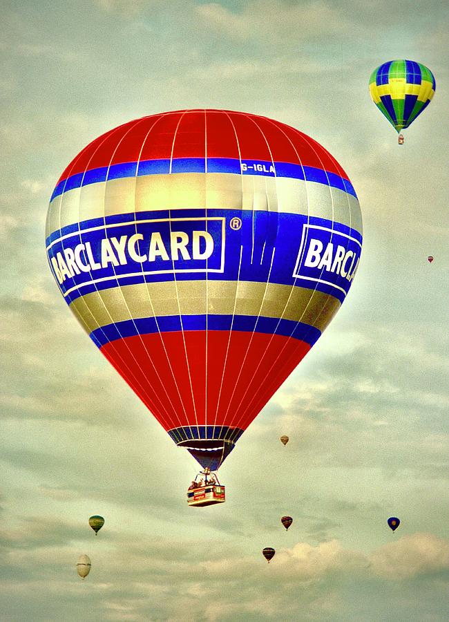 Barclaycard Balloon Photograph by Gordon James