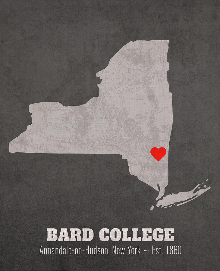 Bard College Annandale On Hudson New York Founded Date Heart Map Mixed   Bard College Annandale On Hudson New York Founded Date Heart Map Design Turnpike 