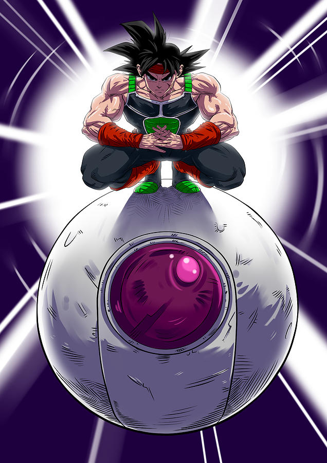 Bardock the Father of Goku Digital Art by Darko B
