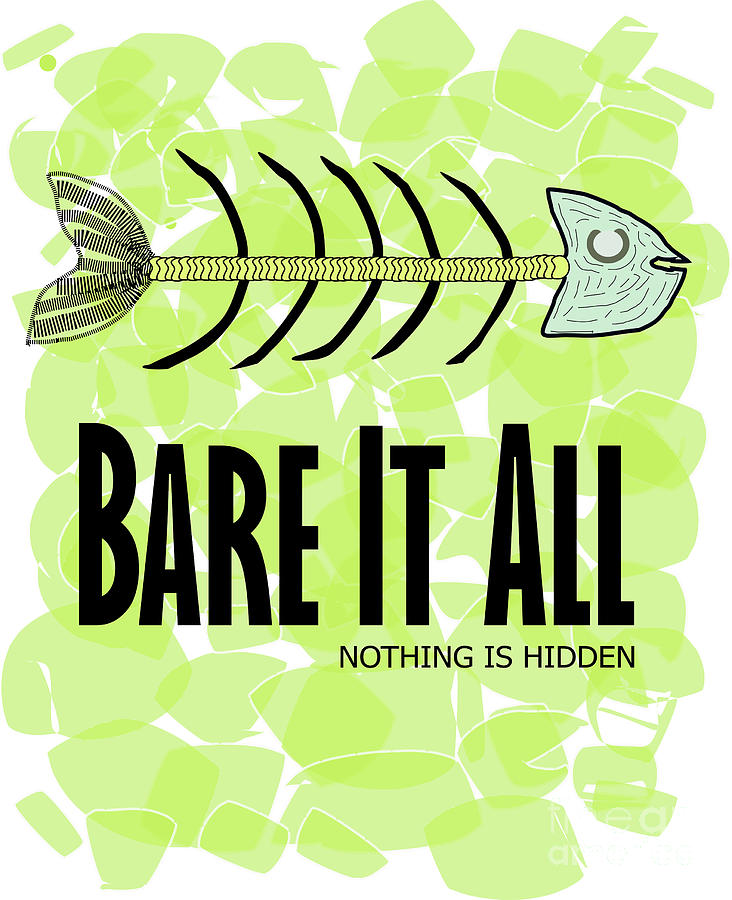 Fish Digital Art - Bare It All by Eddie Lee