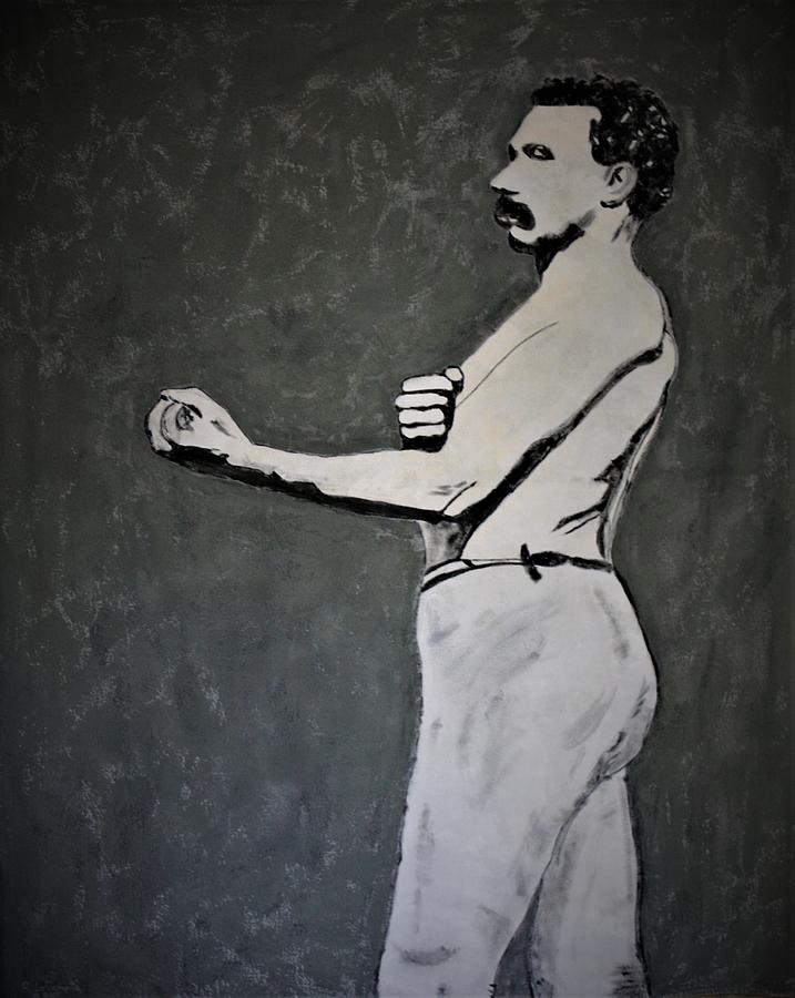 Bare Knuckle Painting by Ralph LeCompte