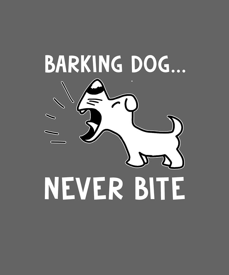 1950/'s Vintage Men/'s Neck Tie  A Barking Dog Never Bites.