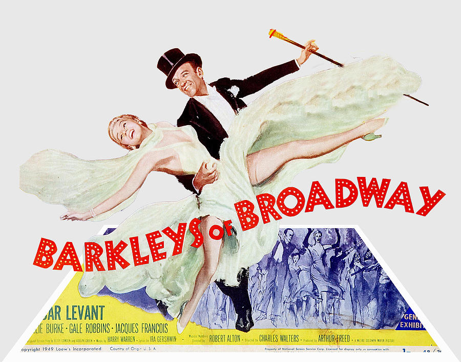 Barkleys of Broadway - 3d movie poster Mixed Media by Movie World Posters
