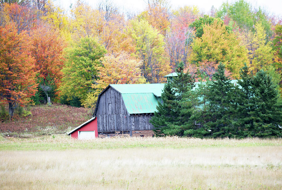 Barn And Color Photograph
