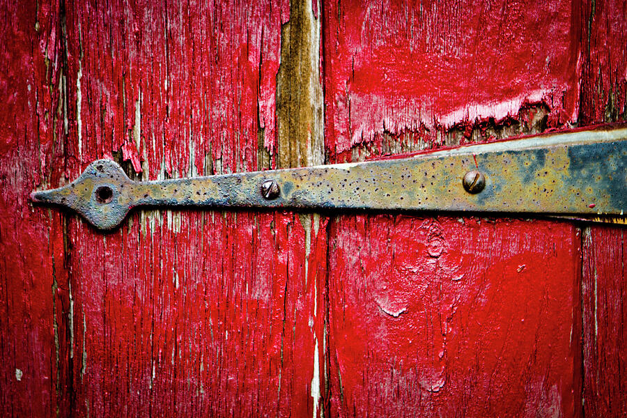 Barn Door Hinge Photograph by Steven David Roberts Barn Door Hinge Photograph by Steven David Roberts