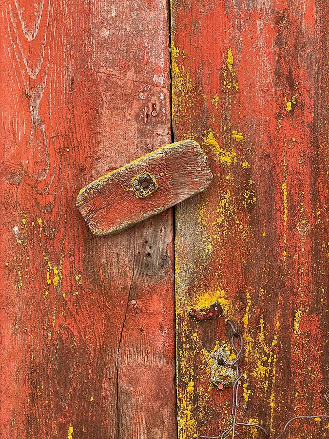 Barn Door Macro 3 Photograph by Jerry Abbott