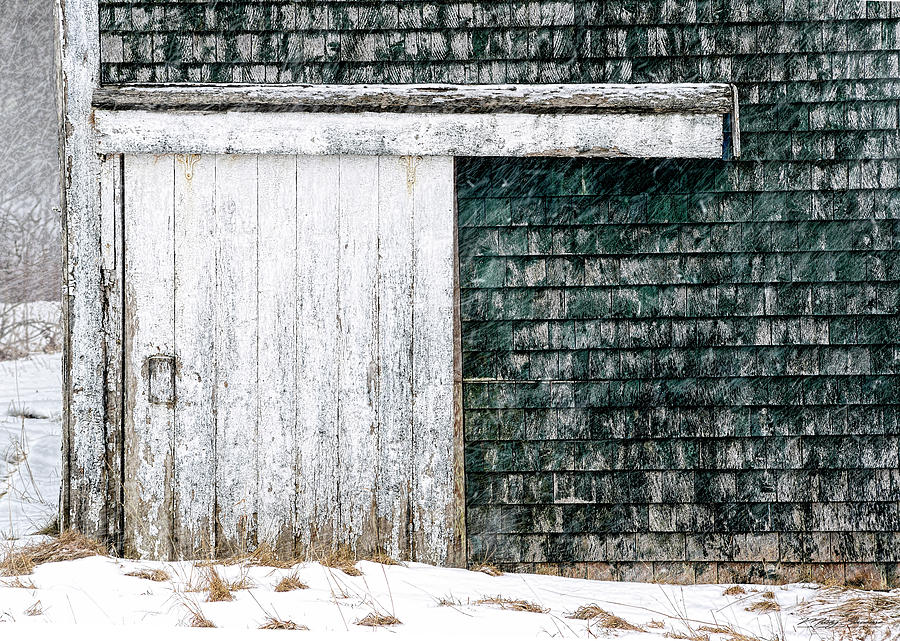Barn Door Photograph by Marty Saccone