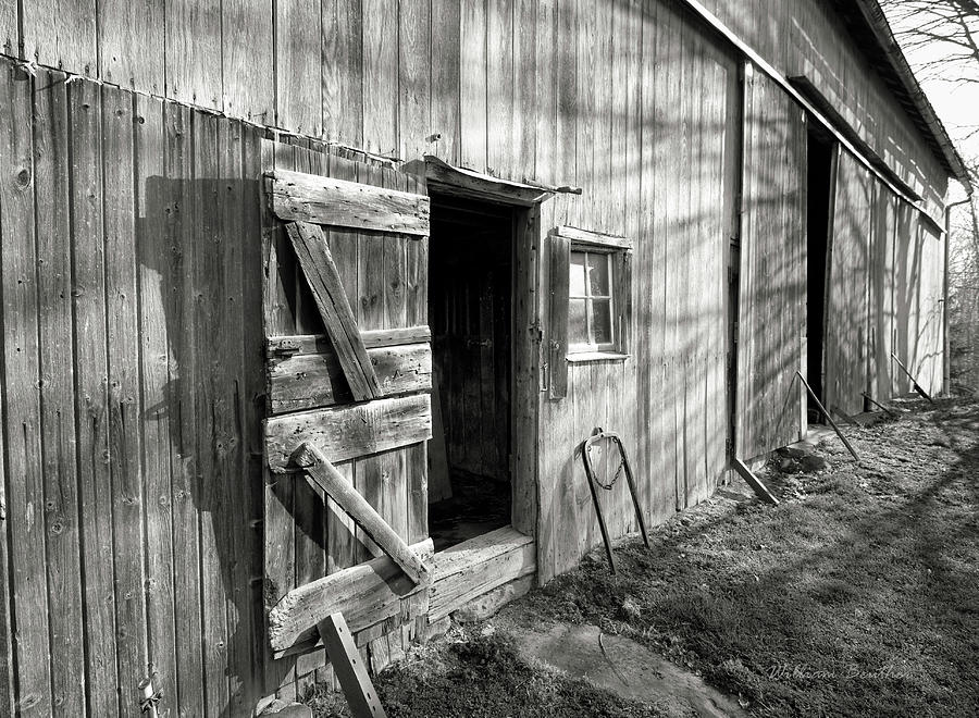 Barn Doors Photograph by William Beuther