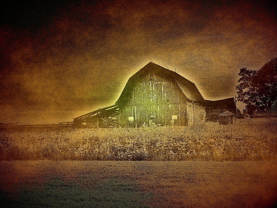 Barn In A Field Photograph