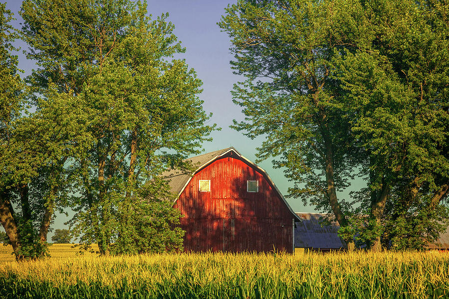 Barn in the Fields Photograph by Andrew Soundarajan | Fine Art America