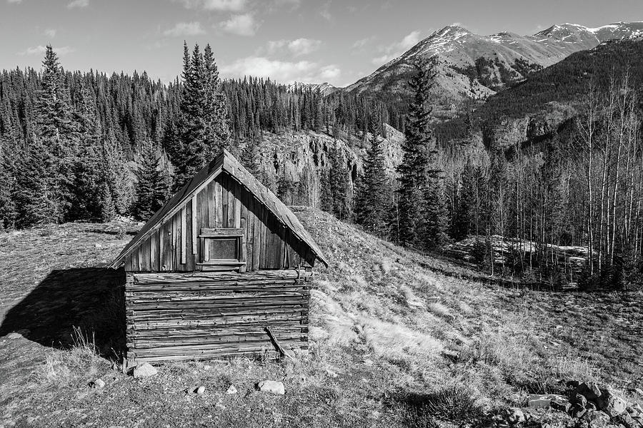 Barn in the Rocky Mountains  Photograph by John McGraw