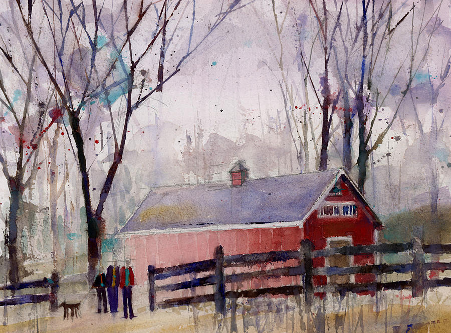 Barn - New York State Painting