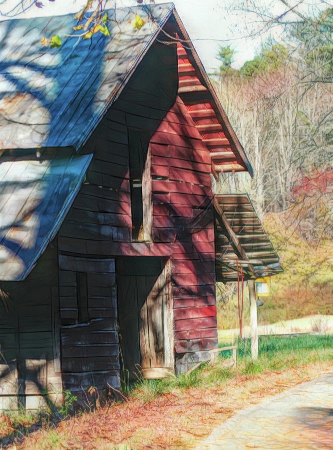 Architecture Photograph - Barn On Bobs Creek Road North Carolina by Bellesouth Studio