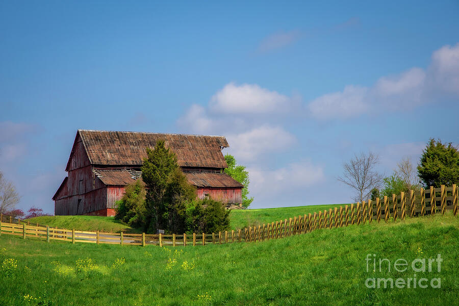 Barn on Hickory Hill I Photograph by Shelia Hunt