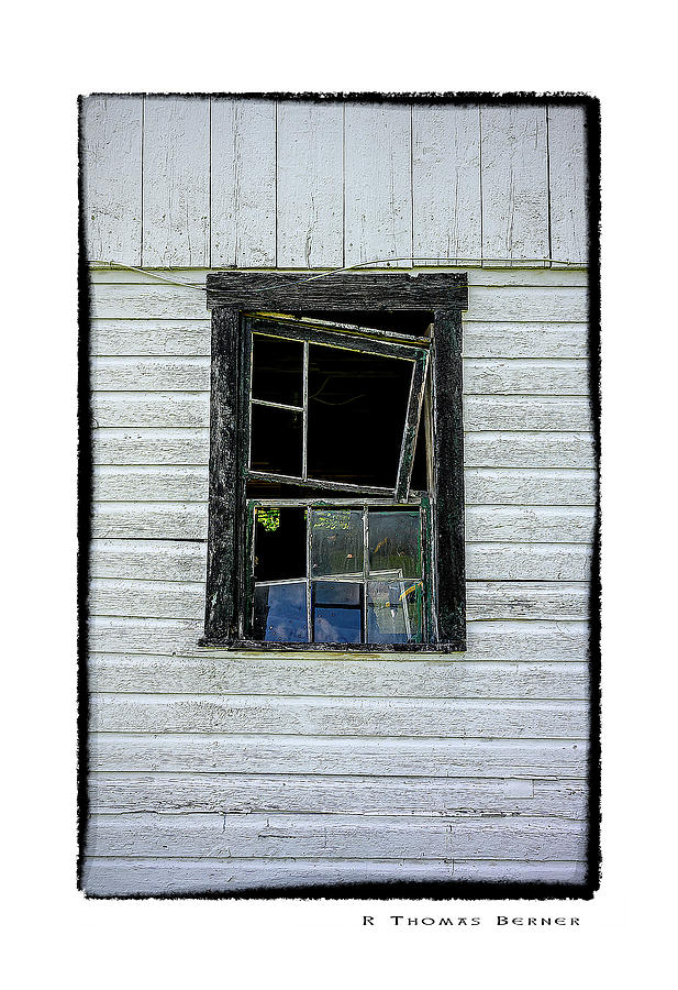 Barn Window 1 Photograph by R Thomas Berner