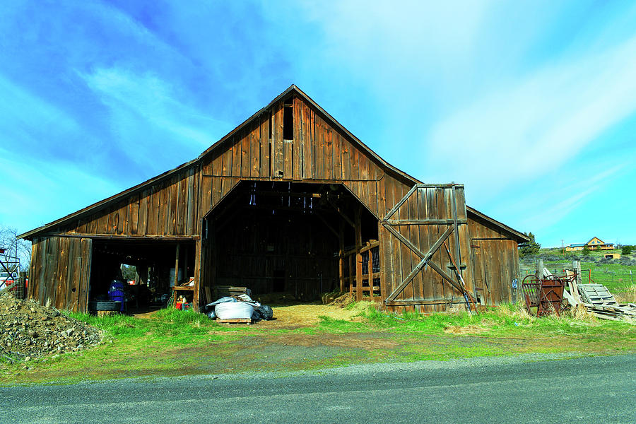 Barn With A Big Door Photograph