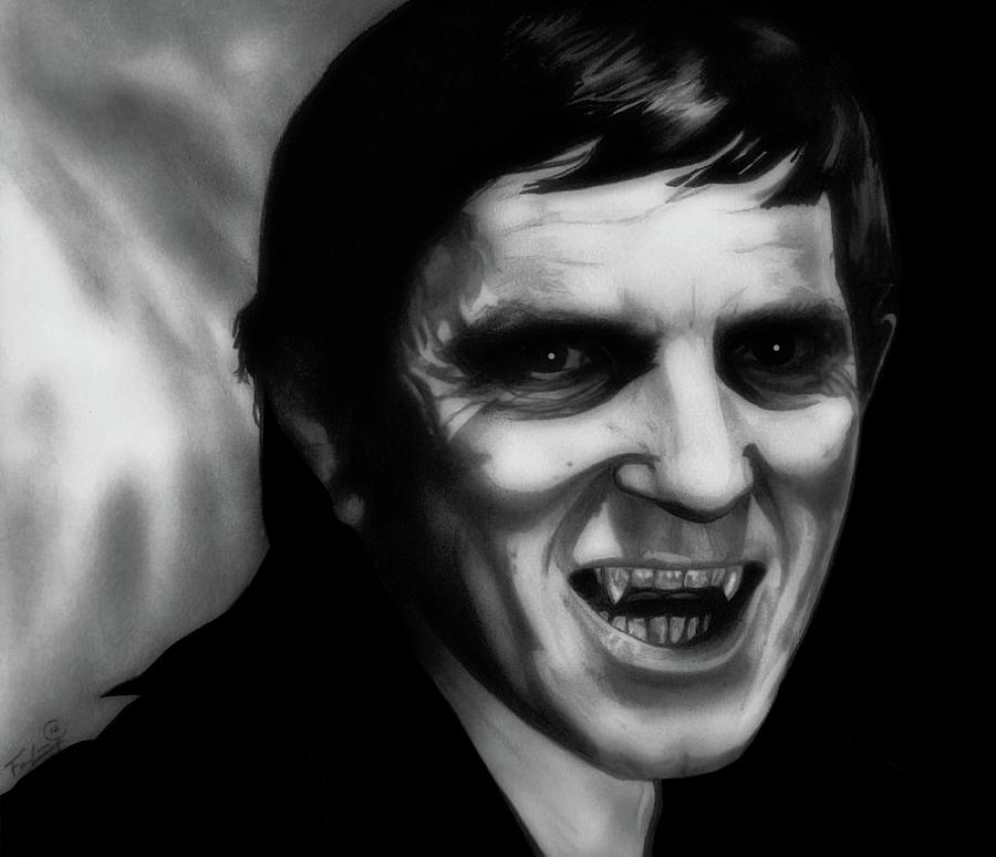 Barnabas - Black and White Edition Drawing by Fred Larucci - Pixels