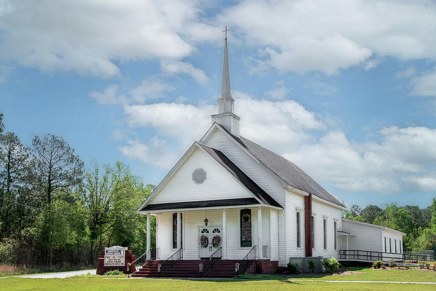 Barnesville Baptist-1 Photograph by John Kirkland