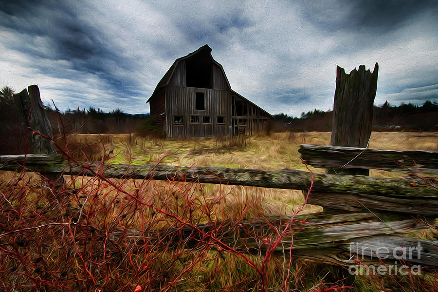 Barn Photograph - Barns Of Vancouver Island by Bob Christopher