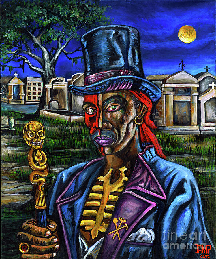 Baron Samedi Painting by Jose Antonio Mendez | Pixels