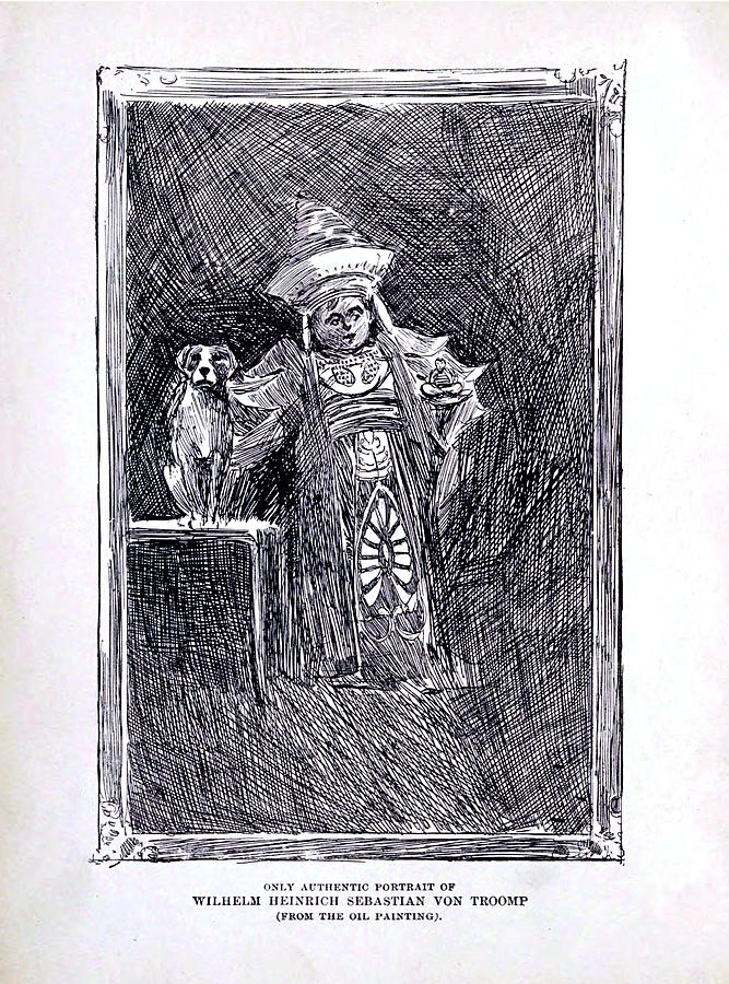 Baron Trump 1893 Drawing by Richard Reeve