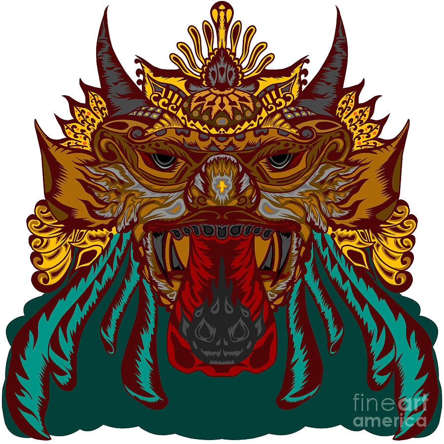 Barong leak Digital Art by Nova Ariato - Fine Art America